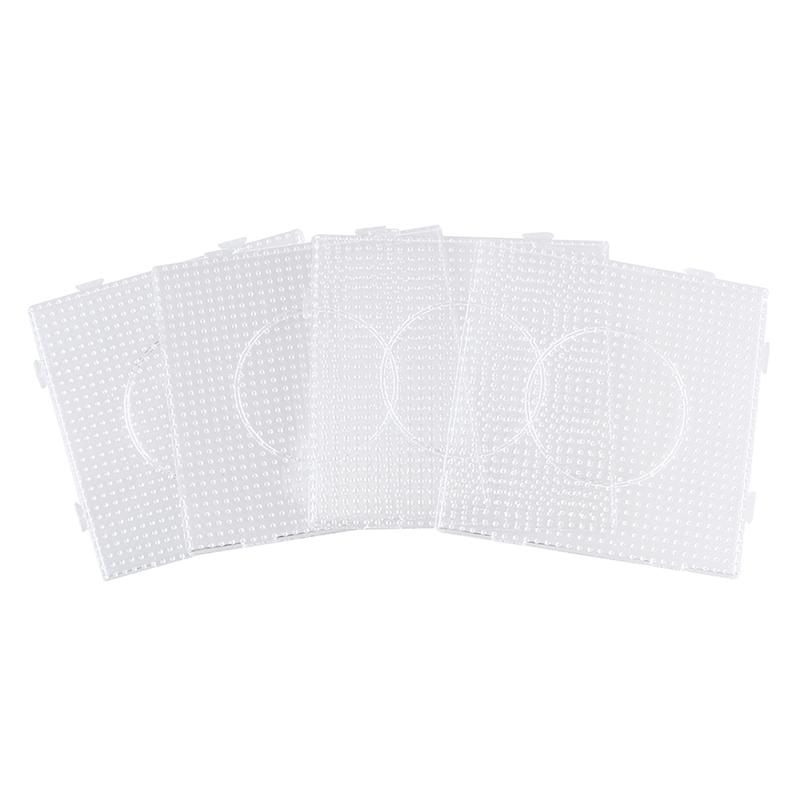 4Pcs Hama Beads Pegboards 15Cm Beads Template For Making Iron Beads Boards