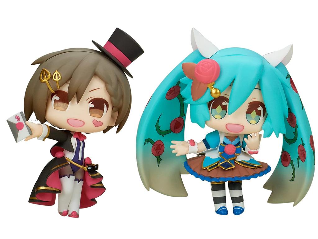 Emu Toys Hatsune Miku Piapro Characters Trading Mini Figure Series, каждая примерно 100 мм в готовой фигурке EM49075 MEIKO/Hatsune Miku, высота,
