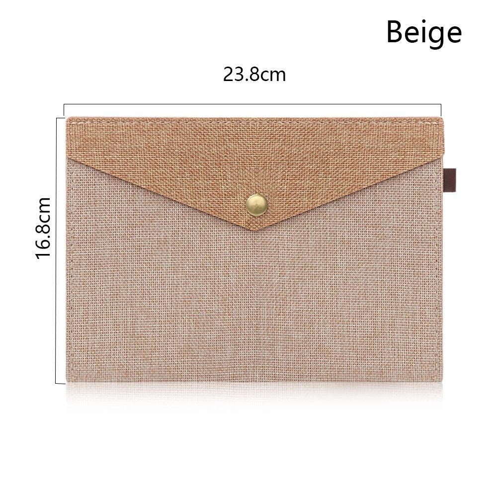 Supply Simple Portable Organizer File Folder Document Bag Canvas Felt File Briefcase Paper Holder
