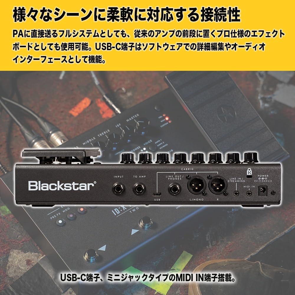 Blackstar Blackstar ID:X FLOOR TWO Продвинутый DSP-моделировщик/модель лампового усилителя/эффект/экспрессия, громкость ...