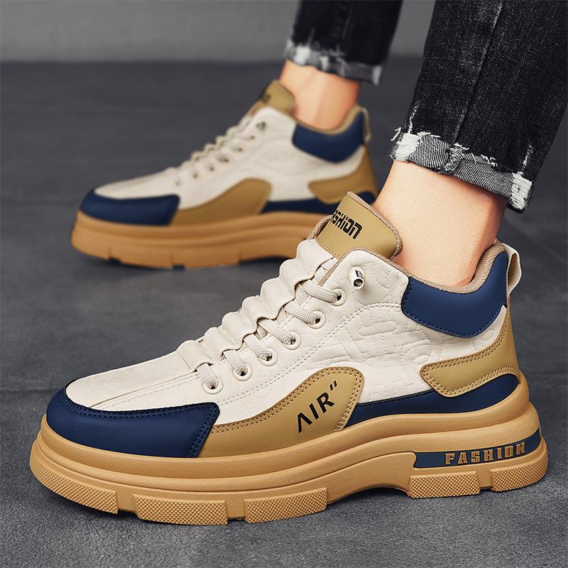 Мужские ботинки мартин весна и лето новая мужская рабочая обувь уличная платформа рабочая обувь спорт и отдых обувь для альпинизма