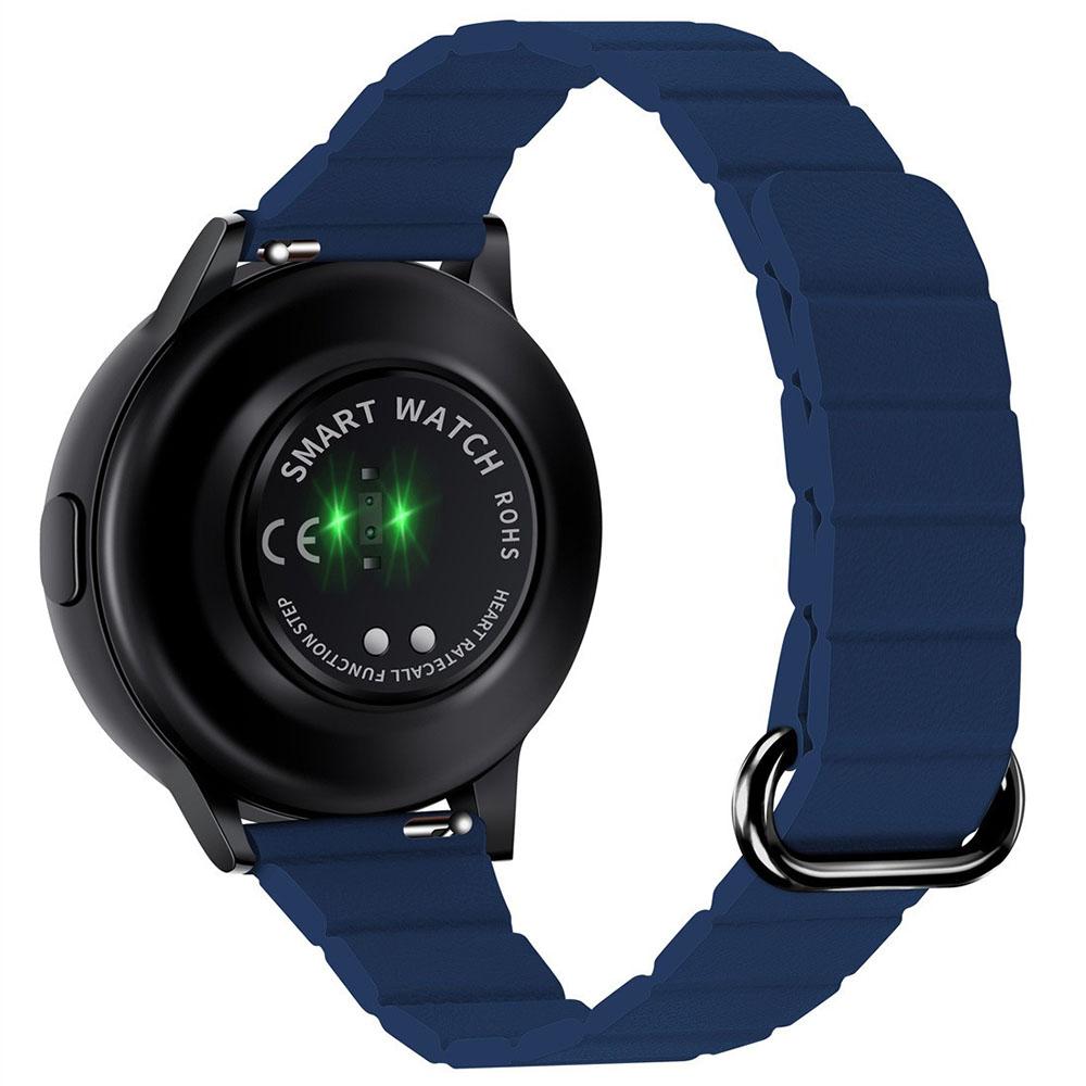 22mm Slim Magnetic Strap for Huawei Watch GT 6/5/5 Pro/4 46mm Microfiber Leather Watch Band Reverse Buckle Design