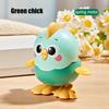6 Colors To Choose from,Clockwork Chicken Jumping Toy, Manual Winding Jumping doll,Youngsters's Puzzle Animal Model,crawling Funny Toy,durable and Fun
