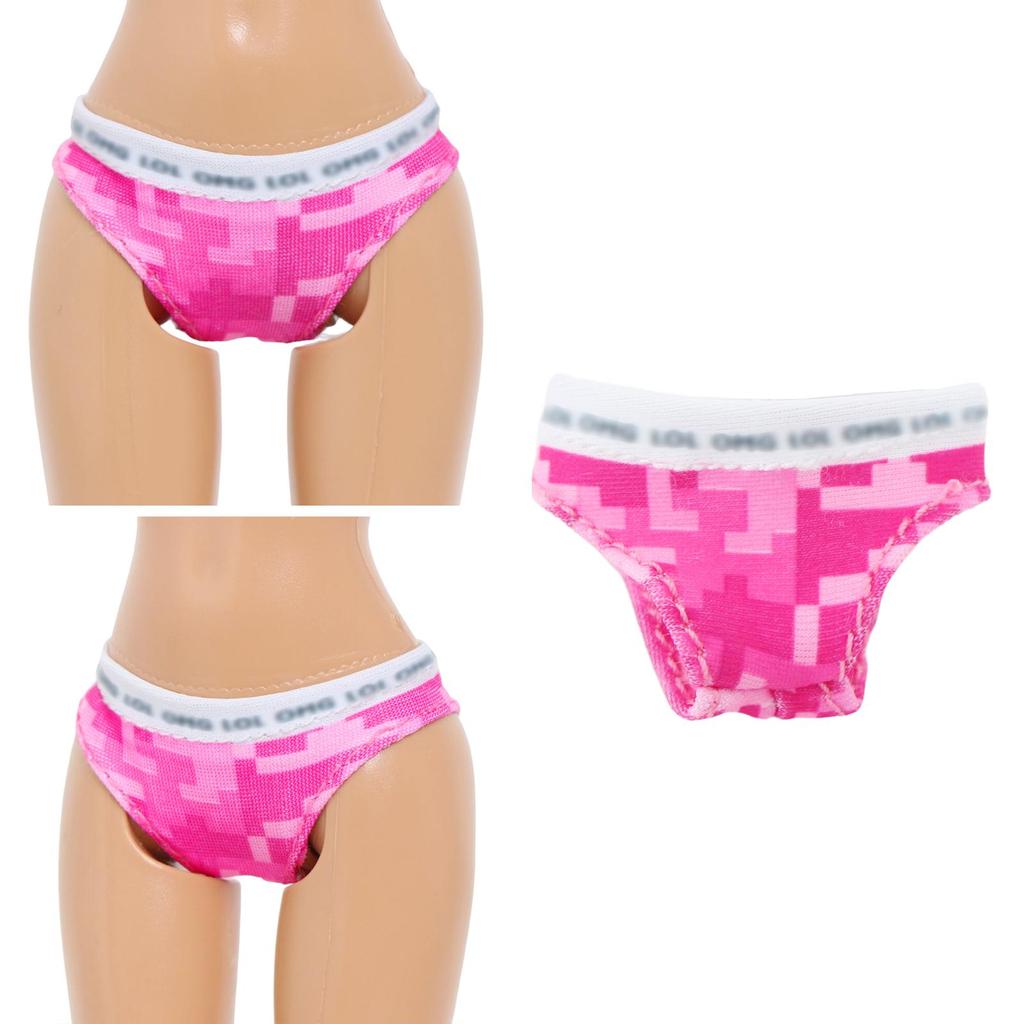 11,5-дюймовые кукольные трусики, аксессуары, милые трусы, нижнее белье для кукол, одежда для кукольного домика для Барби, 1/6 куклы, игрушки для девочек