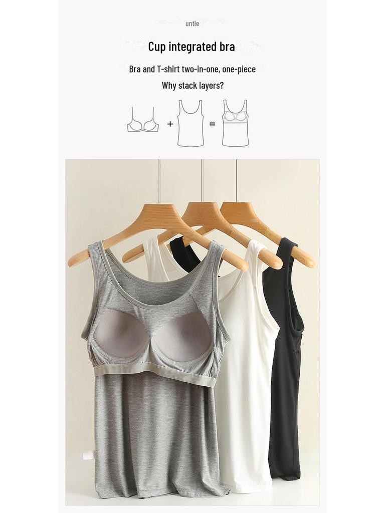 Модальная подкладка большого размера для женщин, облегающий крой, однотонный, универсальный цельный, круглый вырез