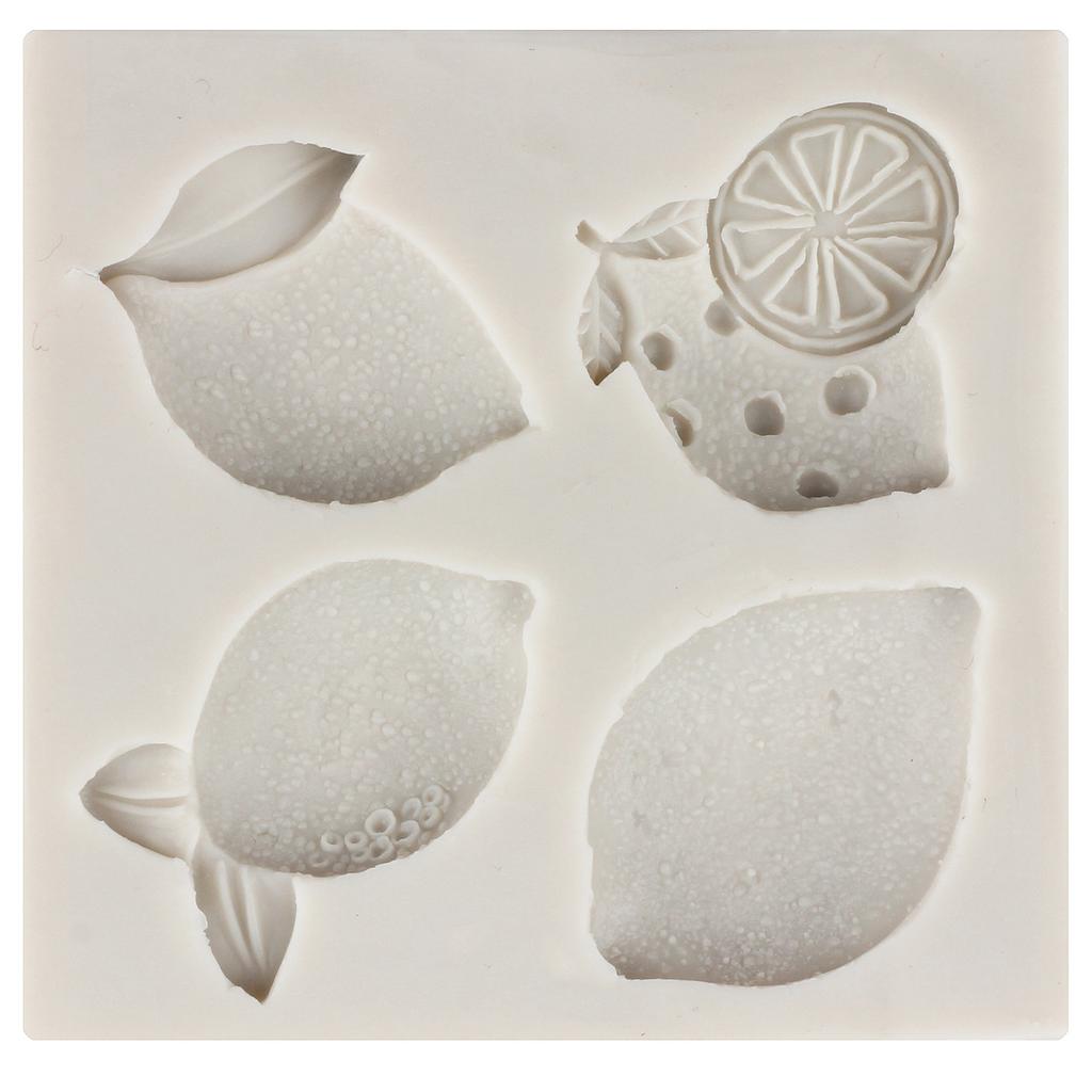 Силиконовые формы с лимоном, летние формы для фруктовой помадки, формы для лимонных конфет, смолы, глины, инструменты для украшения торта, шоколада, формы для мастики