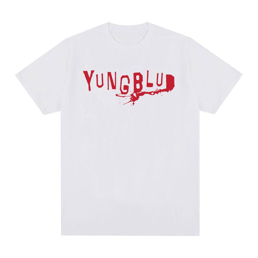 Singer Yungblud Same Style Merch Pink Tshirts Fans Gifts Unisexs Clothing Fashion Short Sleeves Cotton Casual T Shirt