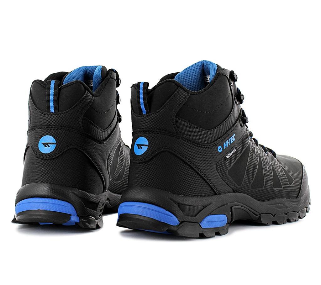 Hi-Tec Raven Mid WP - Waterproof - Men's Hiking Shoes Black O006888-021 Sneakers Sports Shoes ORIGINAL