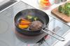 Yoshikawa Sea Style Iron Frying Pan 20cm SJ3920