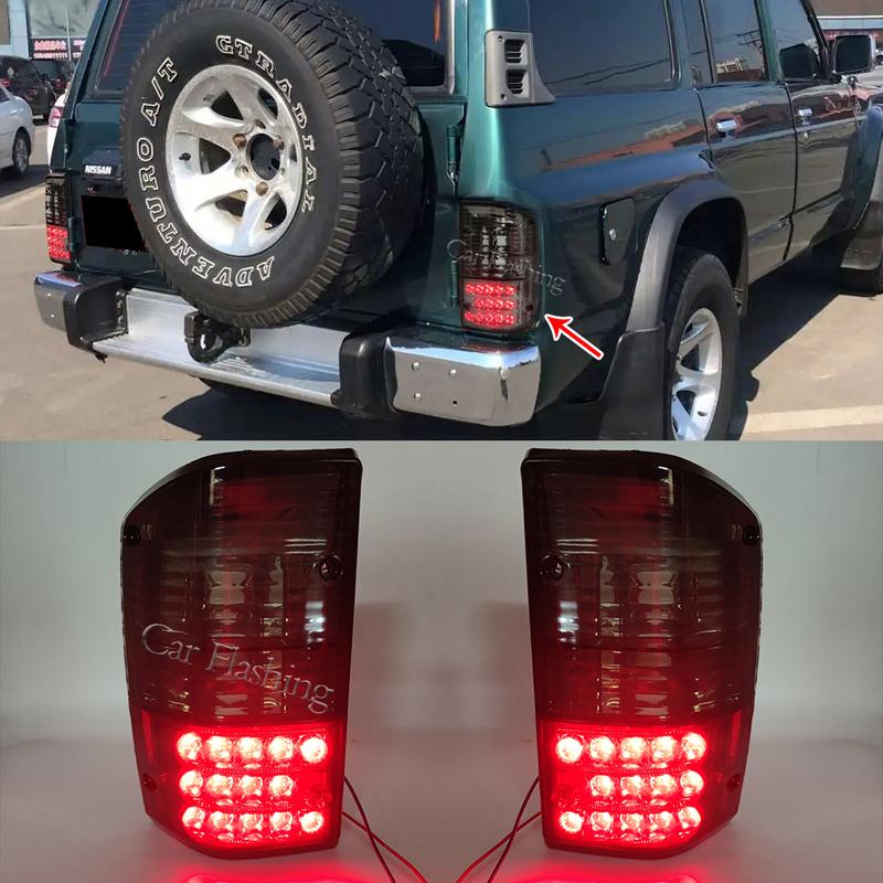 1 Комплект Светодиодный Задний Фонарь Стоп-Сигнал Для Nissan Patrol GQ Y60 GR 1987 1988 1989 1990 1991 1992 1993 1994 1995 1996 1997