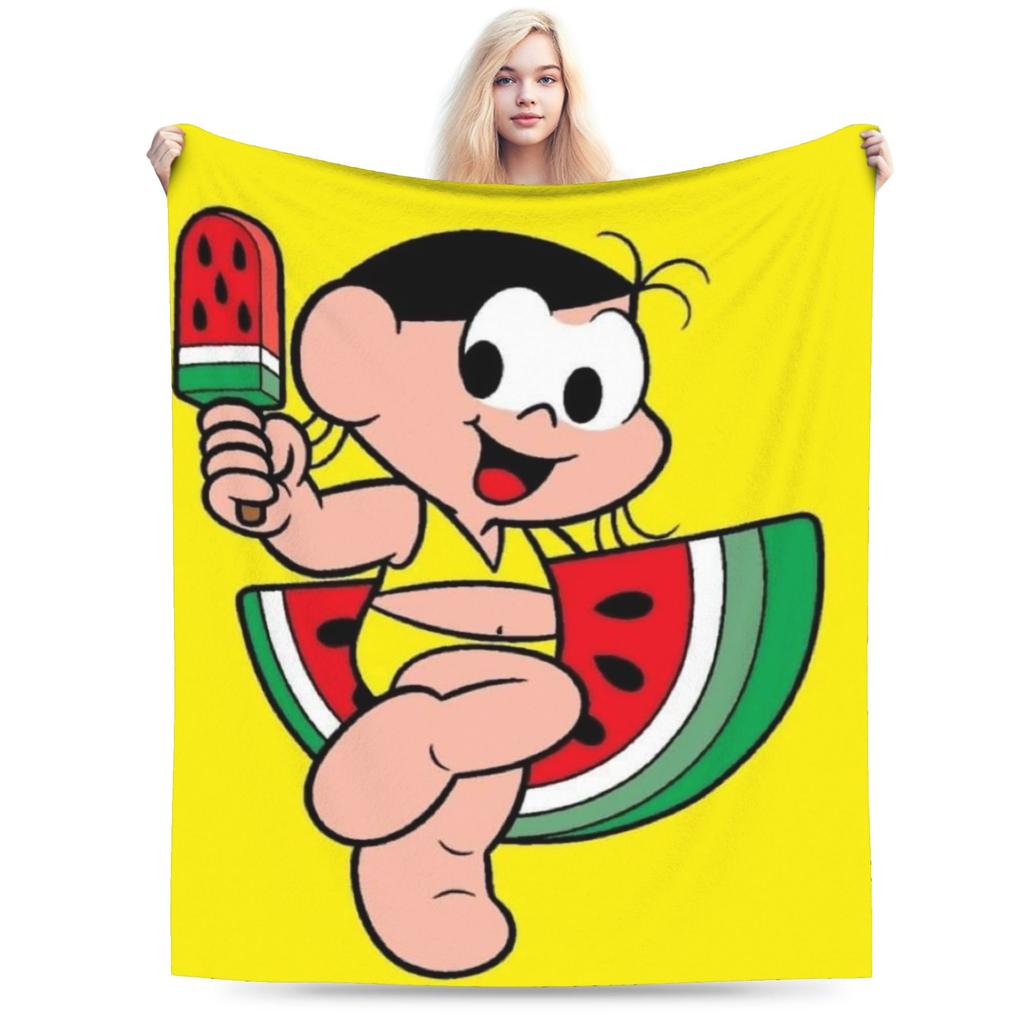 Anime Magali Festa Soft Blanket Casual Camping Bedding Throws Couch Bed Flannel Bedspread Sofa Bed Cover