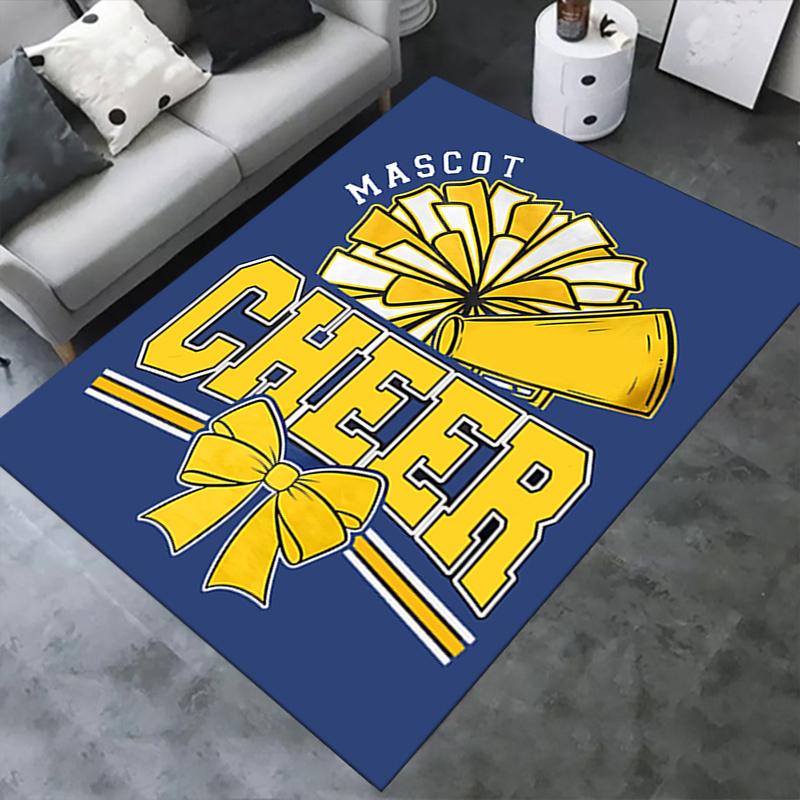 Mascot Cheer Chair Mat: Office Carpet, Oversized Rug for Home Decor, Sofa Mat, Desk Pad, Gift Idea for Any Room