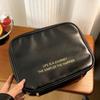 Portable Cosmetic Bag Large Capacity Toiletry Bag Fashion Makeup Bag  Women