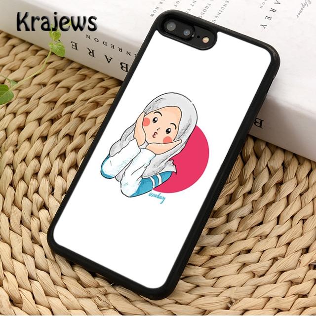 Мусульманская девушка в хиджабе для iPhone 17 Air 16 Чехол для телефона 15 14 plus 12 13 pro max coque Оболочка Fundas