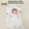 Подушка для младенцев для симметричной регулировки формы головы, мягкая подушка для малышей, регулируемая подушка для объятий, супер мягкая подушка для позиционирования ребенка