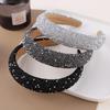 Luxury Crystal Wide Headbands For Women Girls Fashion Hairbands Elastic Hair Hoop Wash Face Hair Bands Female Hair Accessories