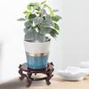 Planter Stand with Carved Feet High Stability Non-Slip Indoor Furniture Plant Pot Holder Flower Vase Display Stand