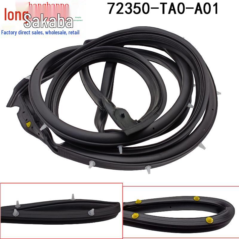Honda Accord 08-13 Door Window Sealing Rubber Strips (72310-TA0-A01, 72350-TA0-A01)