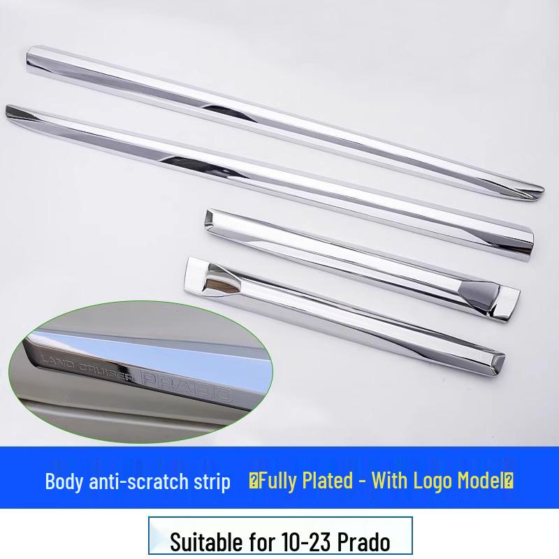 Накладка на кромку двери Prado от царапин и ударов (Модели 2010-2023 гг.)