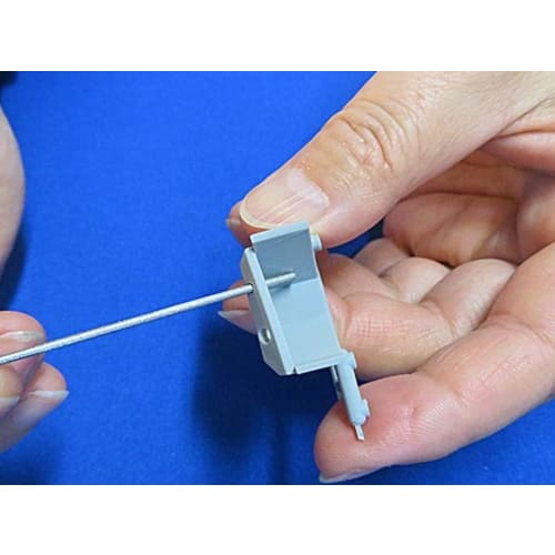 Shimomura Alec Craftsman Katagi #400 Round Bar File, Round Bar S (Marubose), 1.2mm Diameter, Plastic Model Tool, AL-K209