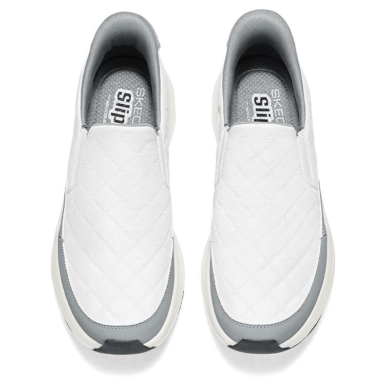 Skechers Мужские удобные кроссовки для ходьбы с круглым носком, низкие, мужские кроссовки 232620-WGY