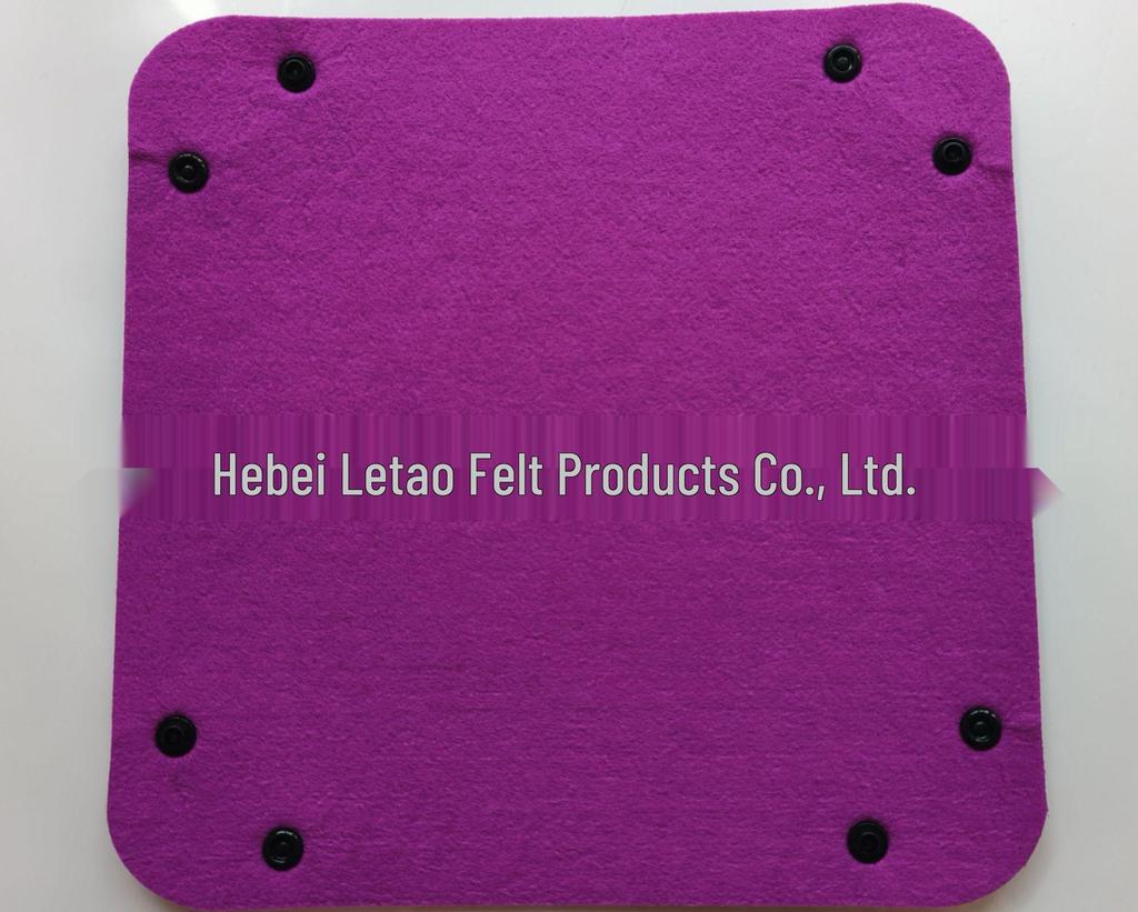 Foldable Felt Storage Tray for Coffee Table Organization