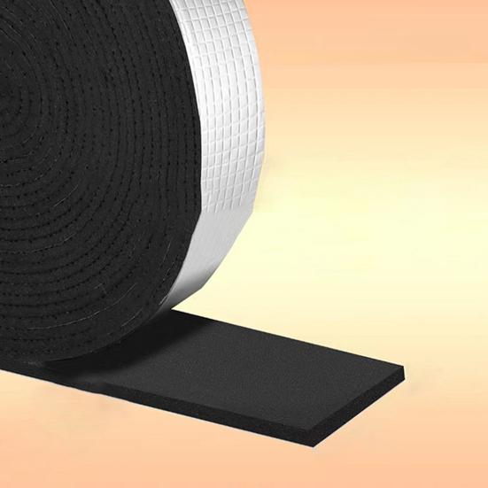 Изоляционная лента для труб 2 дюйма шириной x 32,8 фута Самоклеящаяся алюминиевая фольга Изоляционная лента для труб Защитная обмотка для наружных труб Снижает теплопотери