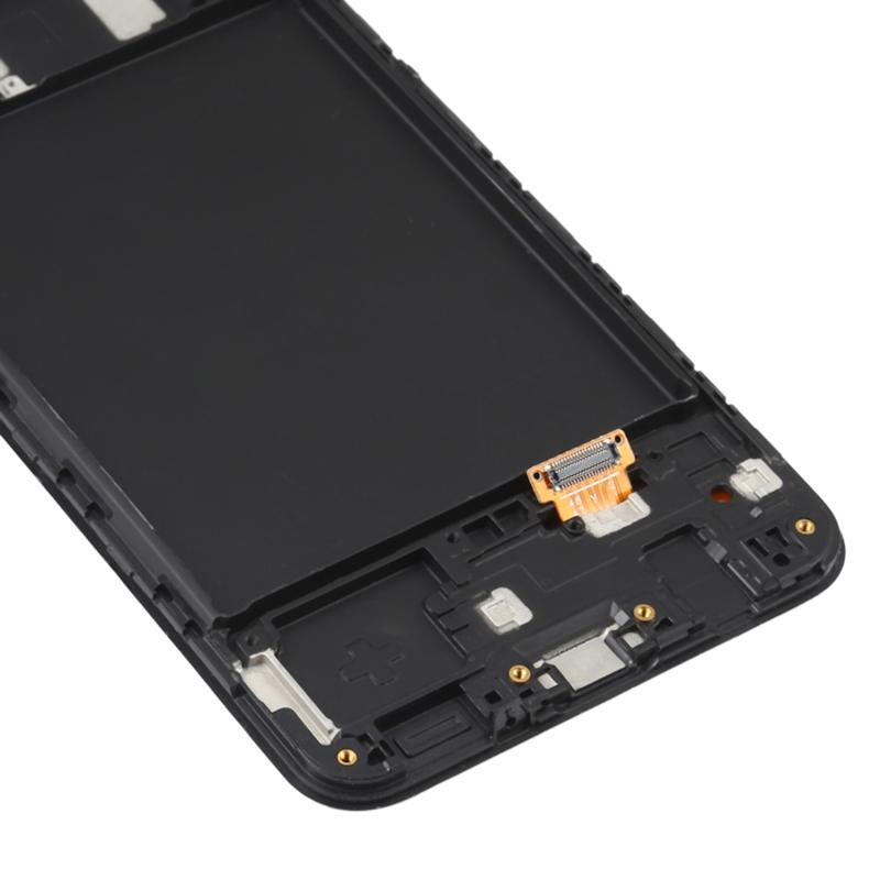 For Samsung Galaxy A20 A205 Grade C OLED Screen and Digitizer Assembly+Frame (without Logo)