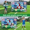 Non-Toxic Indoor Outdoor Portable Football Practice Training Mat Toy Football Shooting Cloth Target Game Mat Toys Set Party Game Kid Gifts