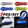 Car Rearview Mirror Reflective Strip Scratch Decorative Stickers