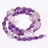 Natural AmethystGemstone Beads Necklace 5-21 Mm 18" UB-8168 UB-8168
