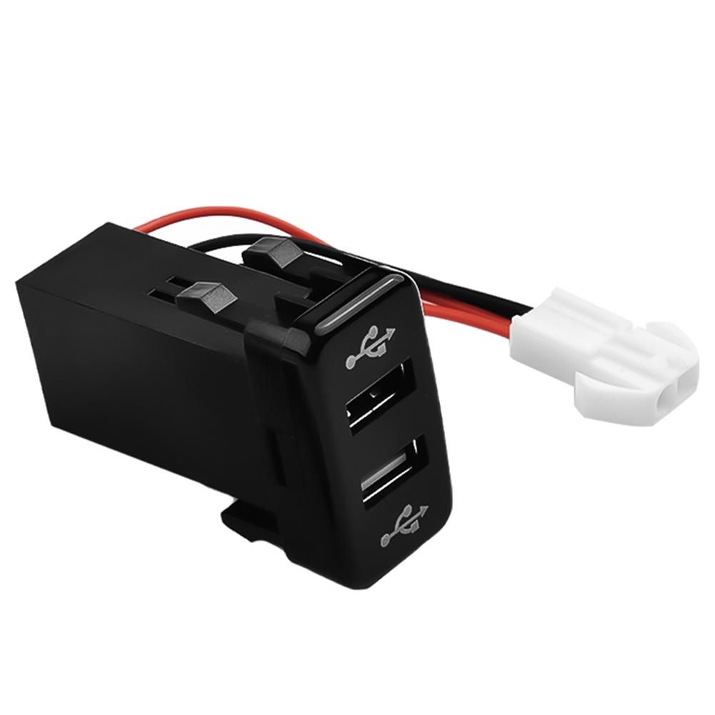 Автомобильное быстрое USB-зарядное устройство с 2 портами Для Toyota- Для 4Runner/Prado- Серия 120 2003~2009 Для Land Cruiser- Серия 100 1998~2007