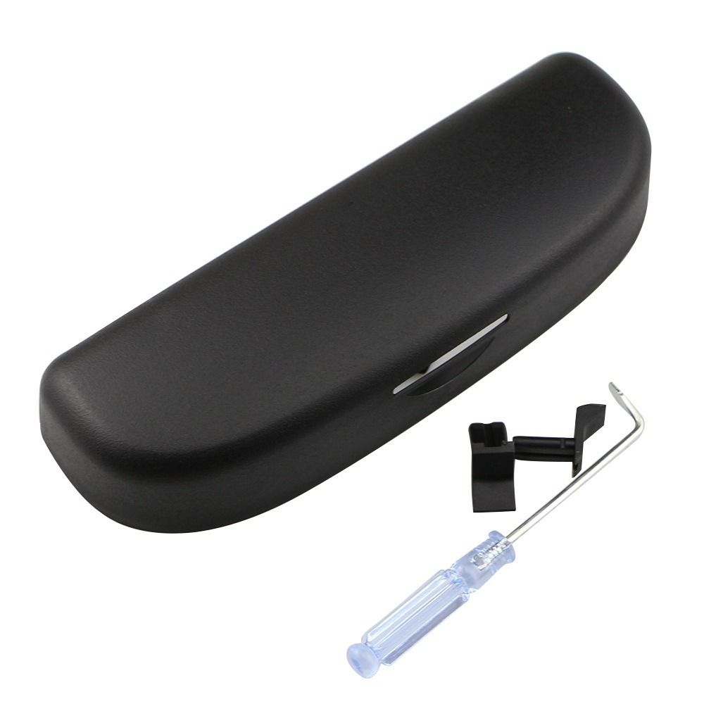 Practical Sunglasses Holder Plastic Spectacles Box Universal Car Glasses Case Auto