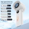 2025 Model: Compact High-Speed Handheld Fan with USB Charging and Digital Display