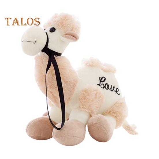 Плюшевая кукла верблюд 30/50 см теплая мягкая игрушка верблюд развивающая игрушка для объятий с животными пустыни многофункциональная подушка для детей домашний декор