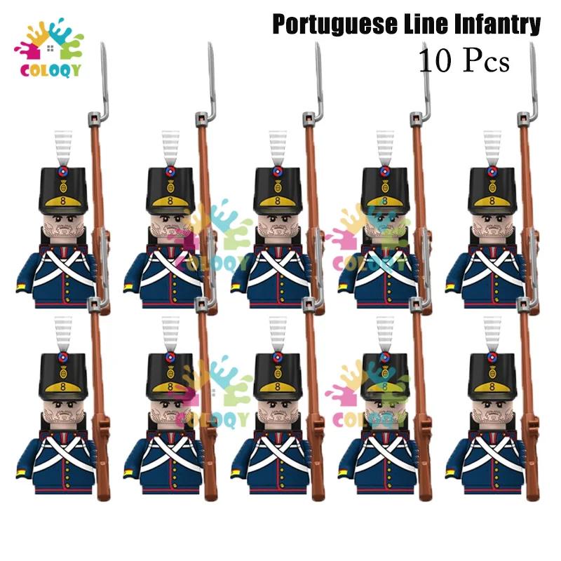 Kids Toys 22Pcs/10Pcs Napoleonic Wars Military Soldier Building Blocks Imperial Navy Figures Toys For Kids Birthday Gifts
