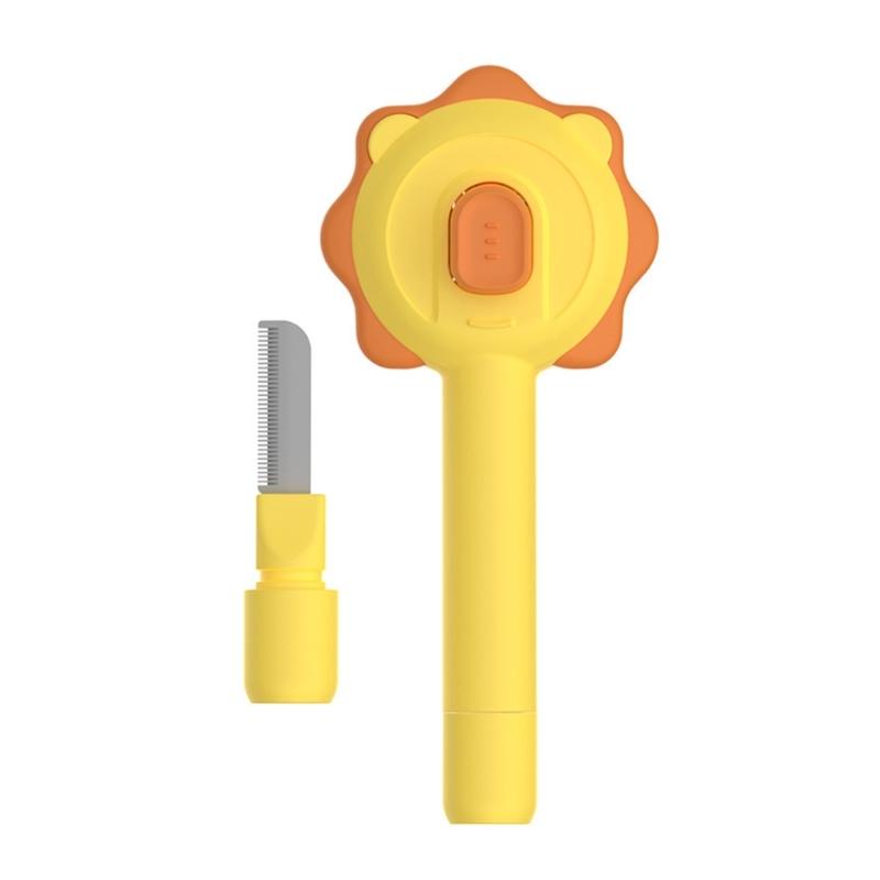 Cats Grooming Brush Comb for Remove Loose Hair Dematting Deshedding Brush Massaging Brush Rake Comb Deshedding Tool