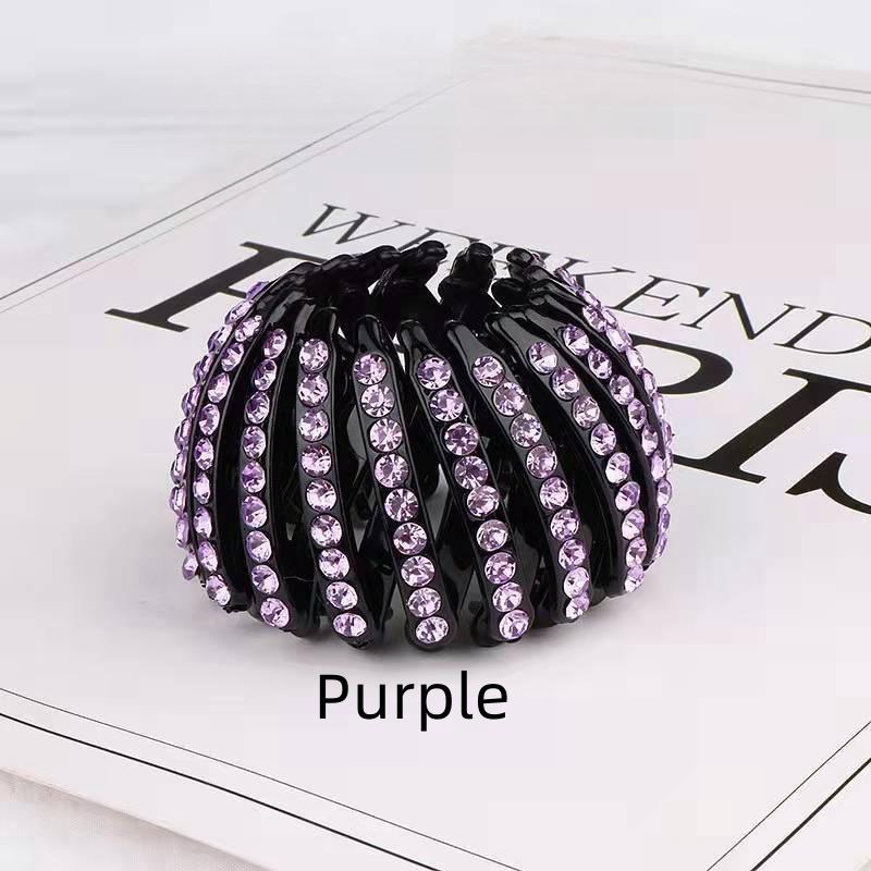 Заколка с кристаллами для волос