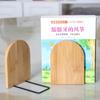 Desk Storage Desktop Organizer Student Stationary Wood Bookend Book Stand Bookshelf Book Holder