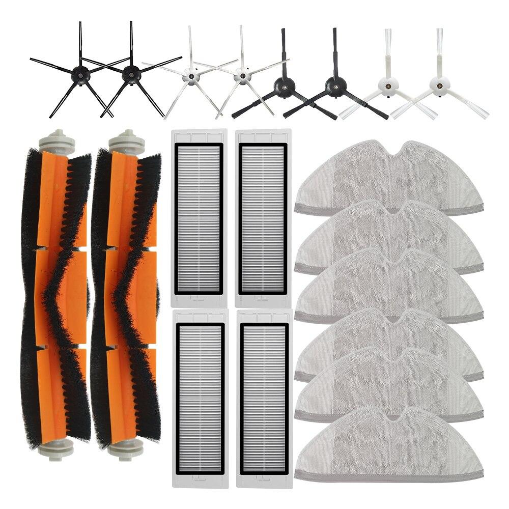 Основная щетка для пылесоса Xiaomi 1st Roborock для Roborock S5 S6 T4 T6 T7 S55 S60, детали для чистящего средства, швабра, HEPA-фильтры