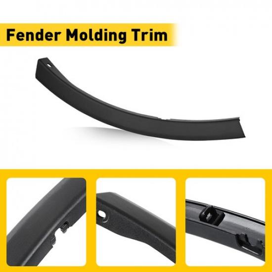 2pcs Front Bumper End Caps For Toyota RAV4 2016-2018 Textured Right & Left EOA