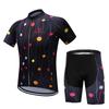 Короткий велосипедный трикотаж, летний комплект одежды для велосипеда, спортивные трикотажные изделия с красочным узором и принтом, мужские костюмы для велосипедной одежды