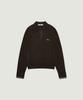 GROVE Gia Collar Knit (Brown)