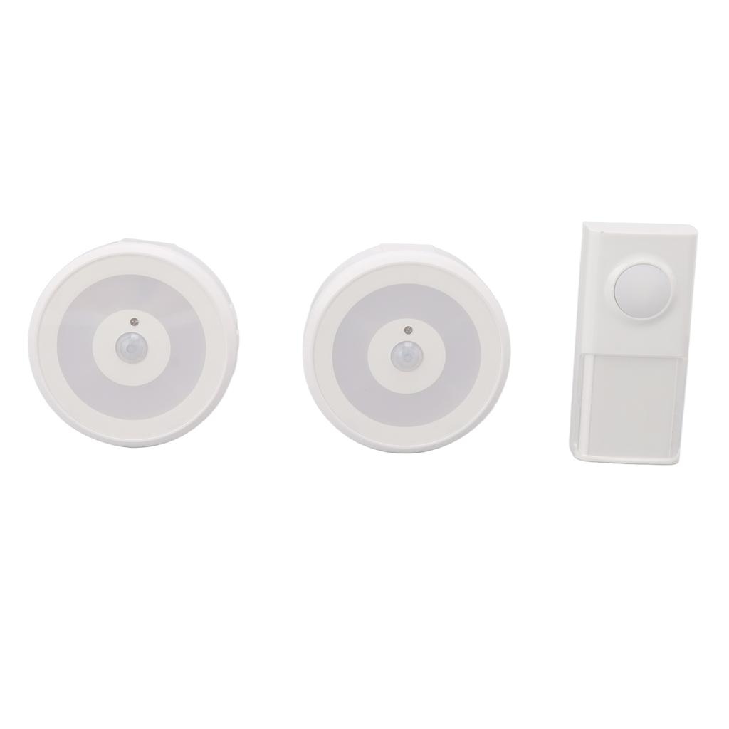 Waterproof Wireless Doorbell with 58 Pieces of Music Human Body Induction Light USB Powered Smart