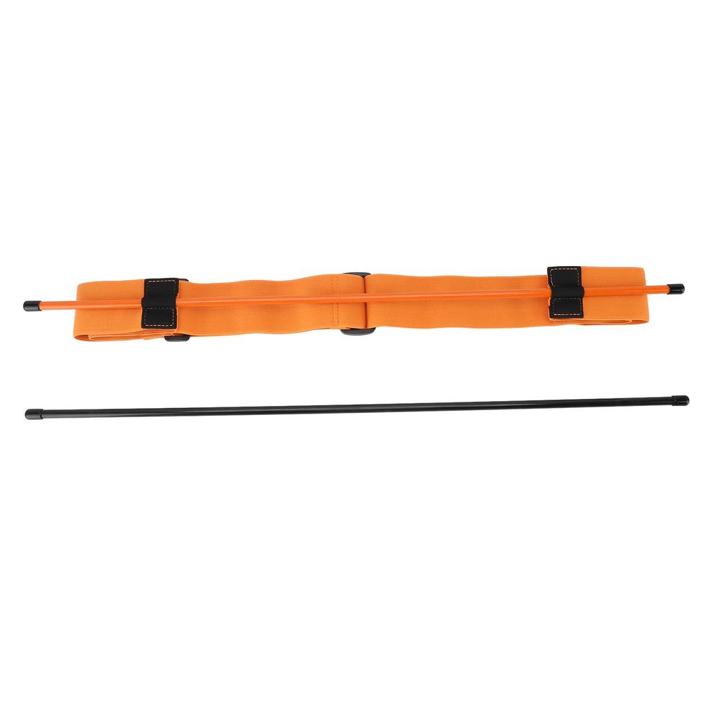 Swing Training Aid Fiber Rod and Elastic Band Portable Swing Practice Tool for Training