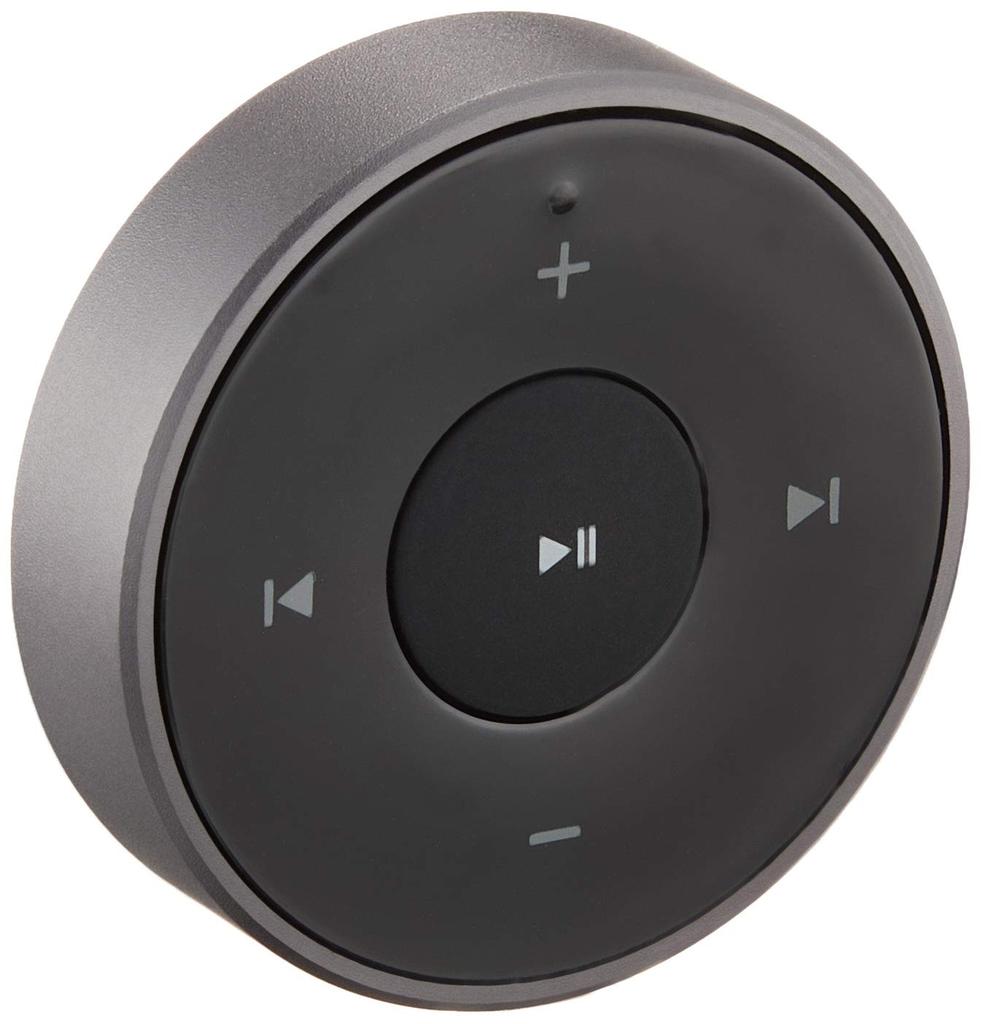 ELECOM Мультимедийный пульт дистанционного управления Bluetooth Wireless [Включая управление музыкой и функцию затвора HandCamera] Автомобильный держатель на руль, черный LAT-RC01BK