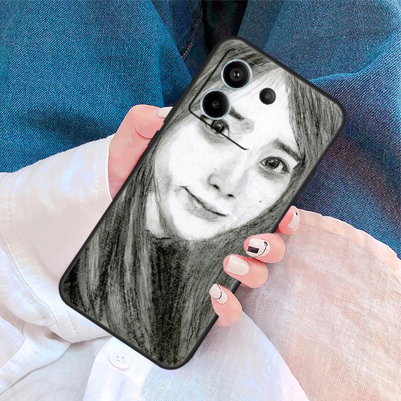 IU Lee Ji Eun Korean Star Cover For Xiaomi Redmi Note 14 13 11 9 10 12 Pro 9S 10S 11S 12S Redmi 14C 10C 12C 13C Case