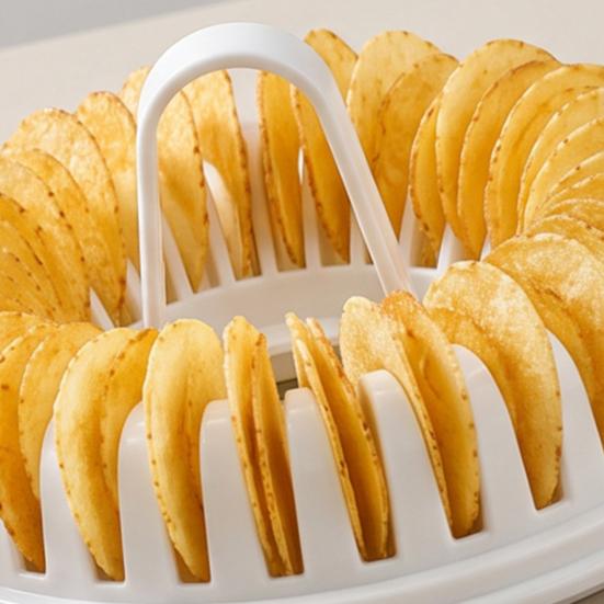 Кухонный инструмент для закусок, микроволновая печь, аппарат для чипсов, слайсер из нержавеющей стали, DIY хрустящая закуска, здоровый кухонный гаджет, без масла, домашний