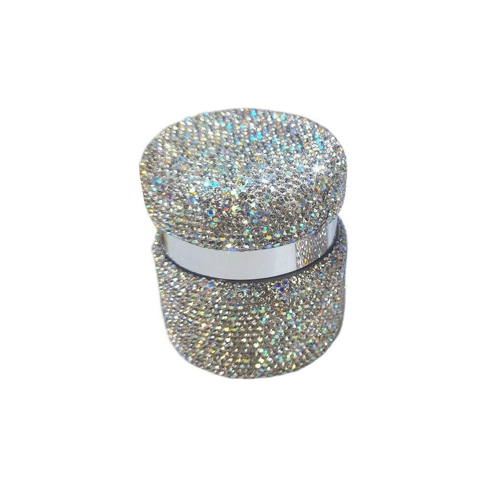 Флакон-дозатор для крема безвоздушный со стразами, портативный, с помпой для лосьона, баночки, флаконы, герметичный, многоразовый косметический контейнер