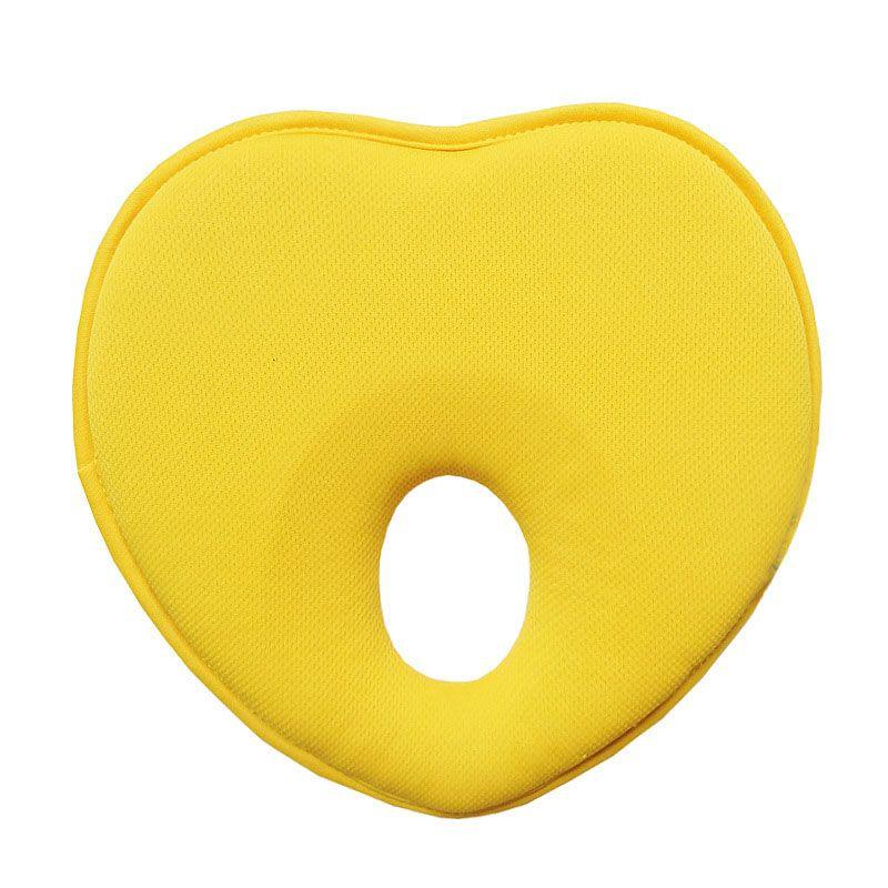 Kids Soft Baby Pillow Memory Foam Prevent Flat Head Anti Roll Neck Support